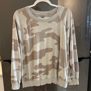 Aerie camo sweatshirt